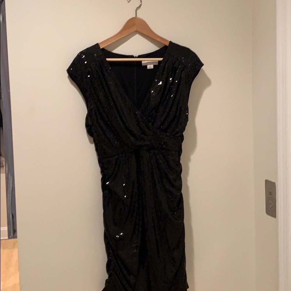 Sequin ruched Dress